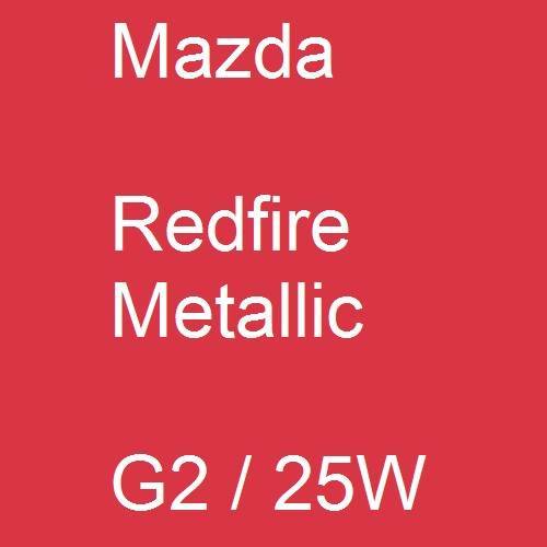 Mazda, Redfire Metallic, G2 / 25W.